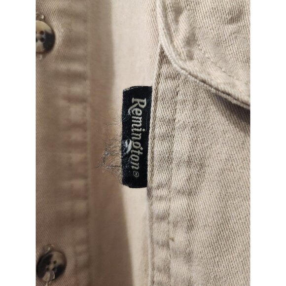Remington Outdoor Hunting Shirt Large Long Sleeves Pre-Owned - Picture 3 of 7